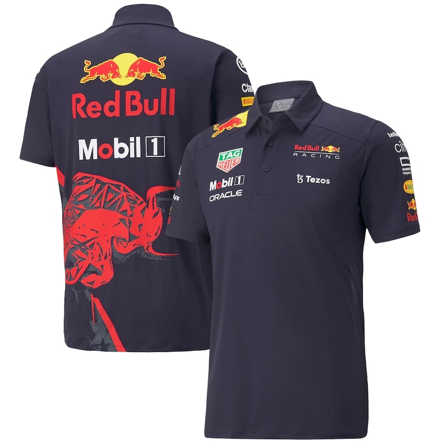 New style 2022 2023 Oracle Red Bull Racing F1 Team Polo shirt jersey