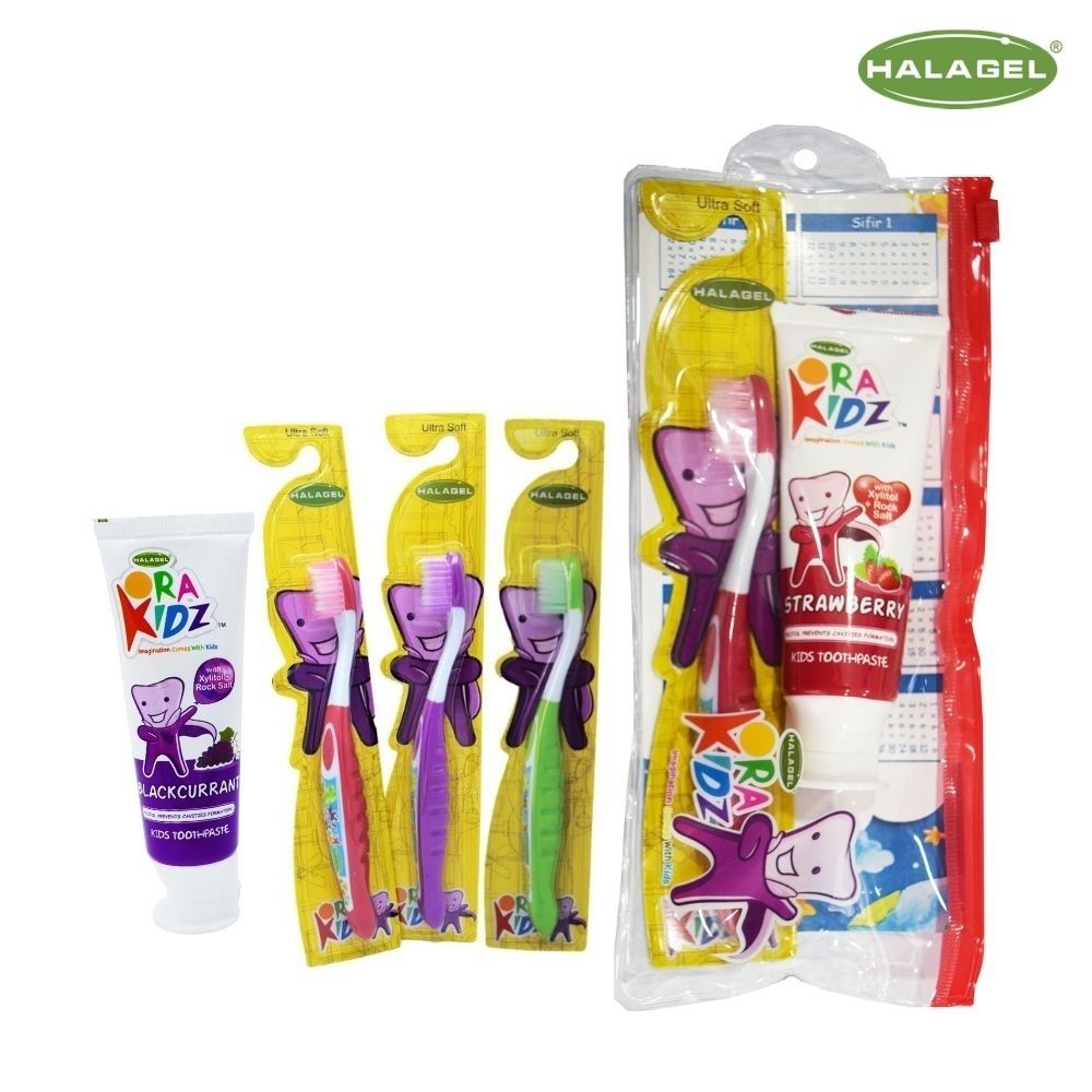 toothpaste and toothbrush