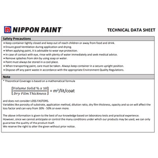 Nippon Paint Eco bond Wall Sealer  Cat  Undercoat Dinding 