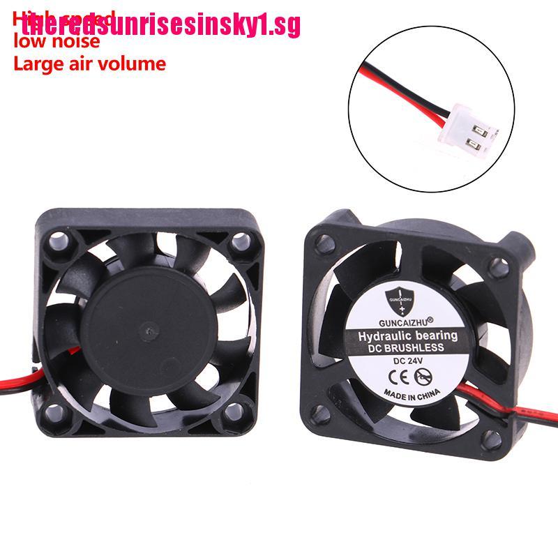 4010 5 12 24v Quiet Hot End Cooling Fan Super Silent Fans For Ender 3d Printer Cum Shopee Singapore