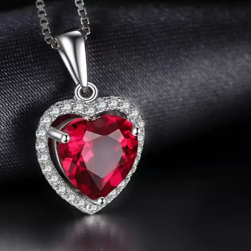 3.9 ct Created Red Ruby | Shopee Singapore