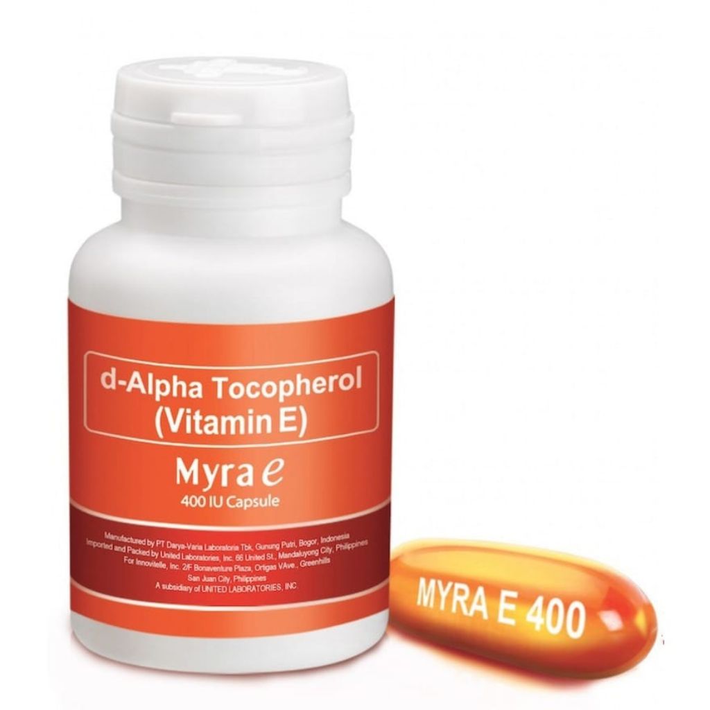 Myra E Vitamin E 400 IU X 30 Capsule | Shopee Singapore