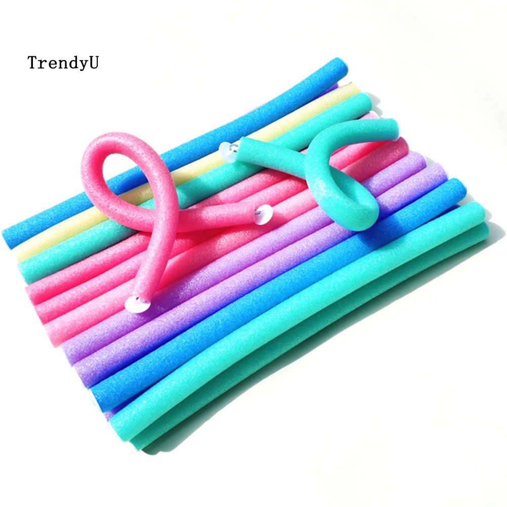 TDU 10Pcs/Set Sponge Foam Wave Hair Curler Roller Beauty Hairstyle Curling  Sticks | Shopee Singapore
