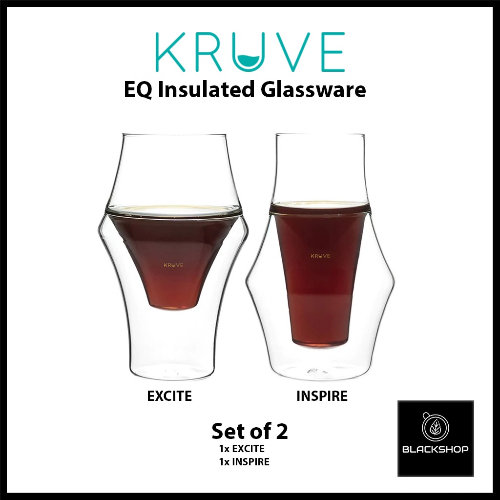 Kruve EQ Insulated Glass Double Wall Coffee Cup | Shopee Singapore