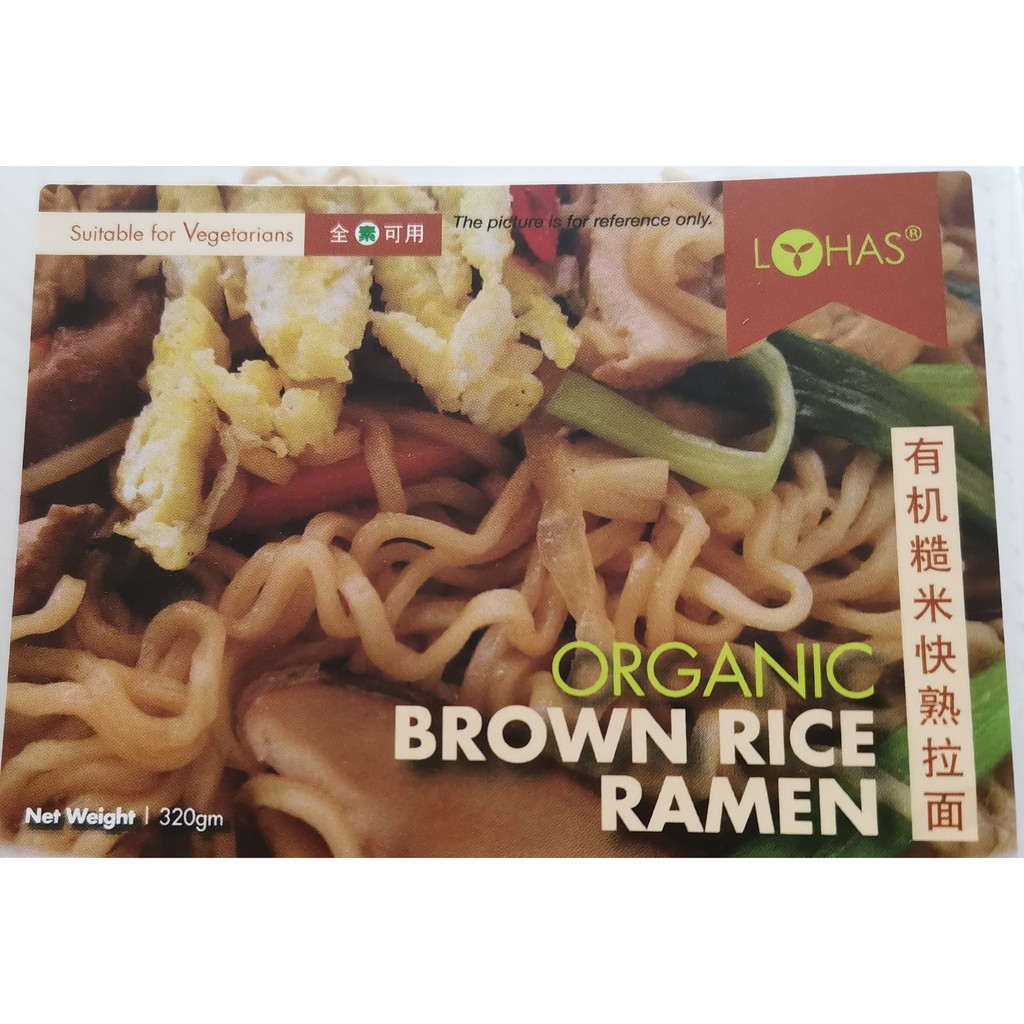 Lohas Organic Brown Rice Ramen / Noodles Organic Brown Fast With Ramen