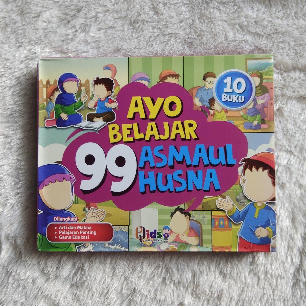 Children S Books Let S Learning 99 Asmaul Husna Makna S Educational Game Learning Shopee Singapore