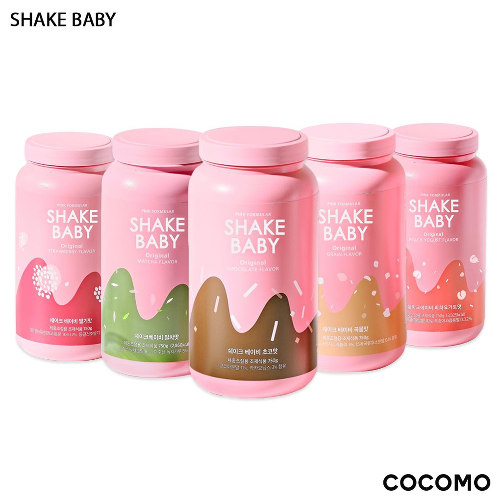 (Shake Baby) Diet Formular Protein Shake 750g 5 Flavors (Any 1 Flavor