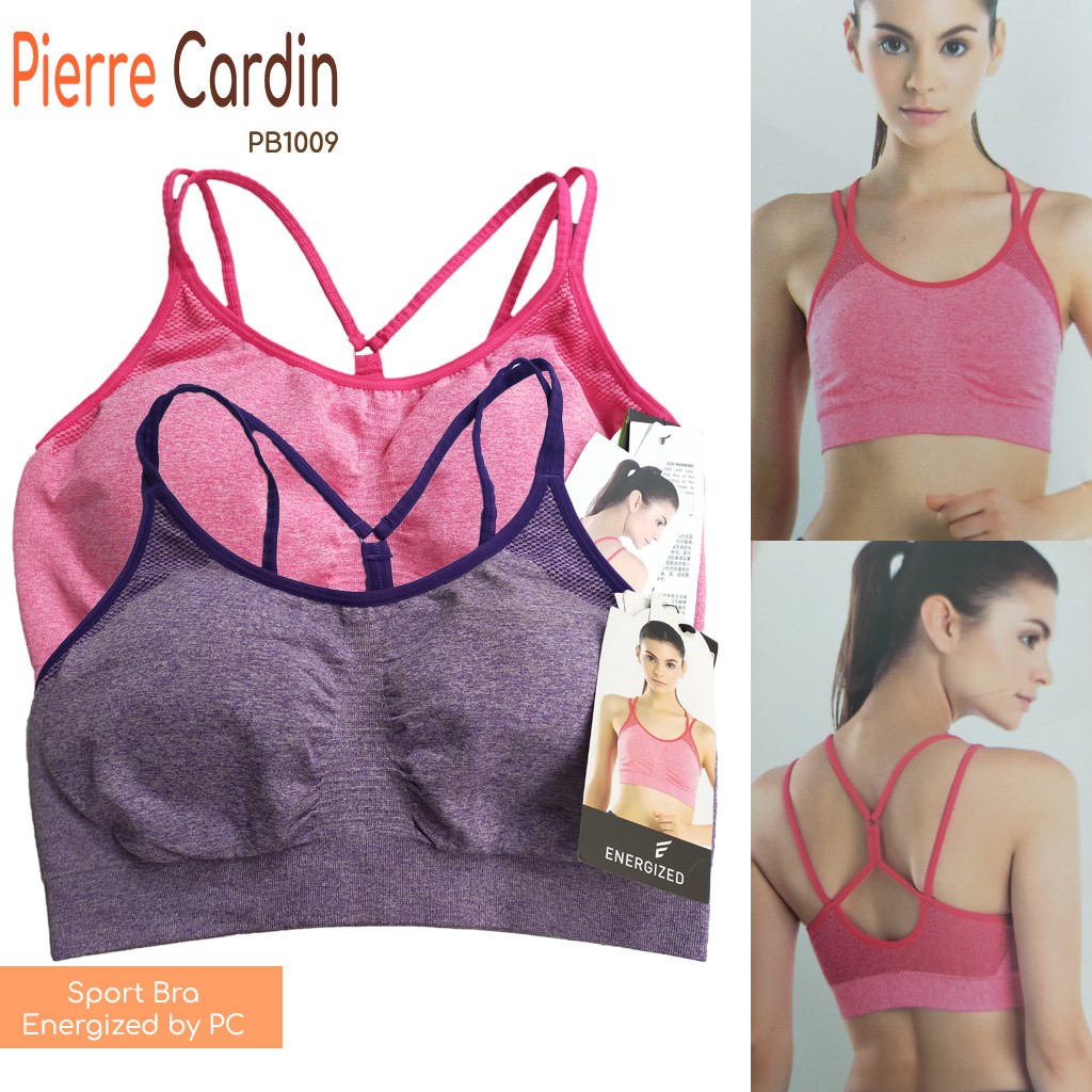 pierre cardin sports bra