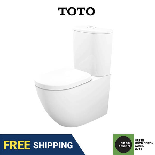 TOTO Basic Close Coupled Toilet Bowl Shopee Singapore atelieryuwa
