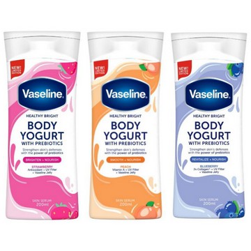 Vaseline Body Yogurt Body Lotion Body Lotion Yogurt Peach Blueberry Strawberry Singapore