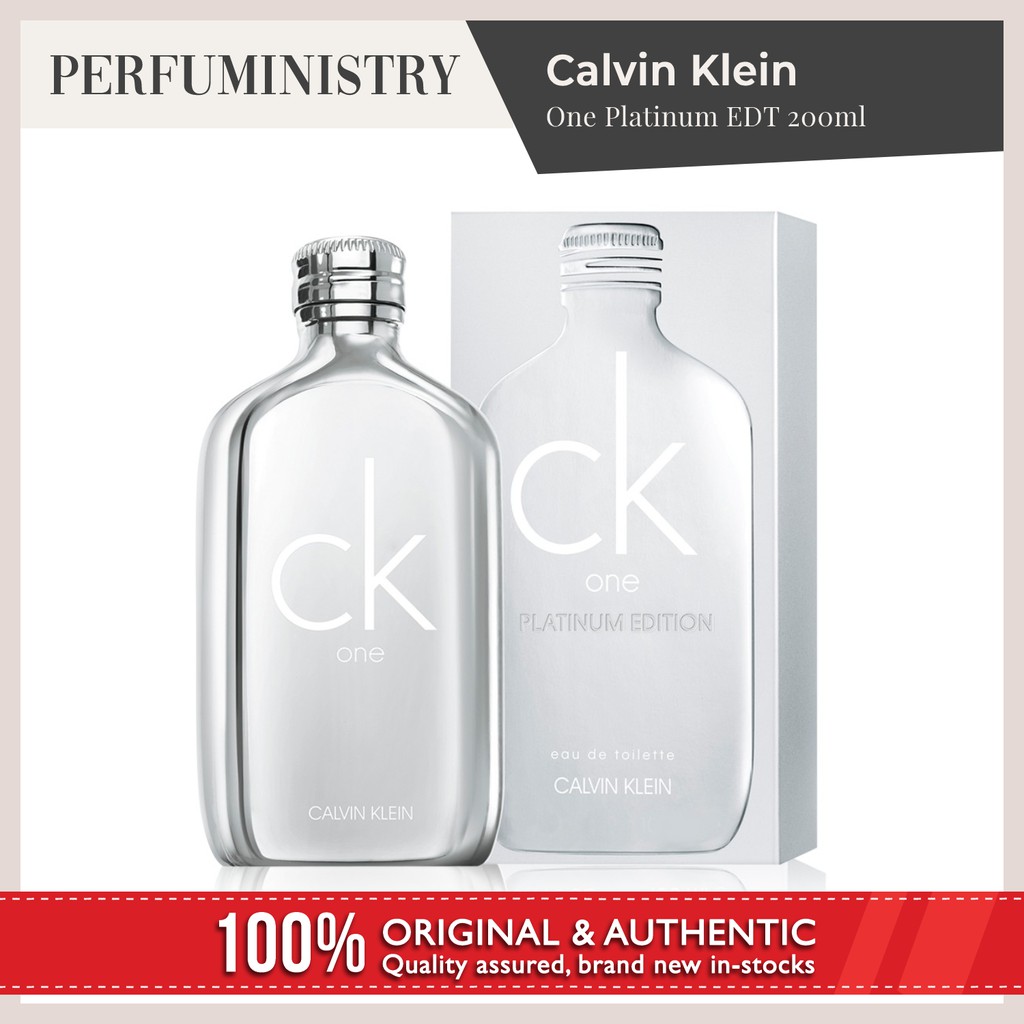 calvin klein platinum edition 200ml