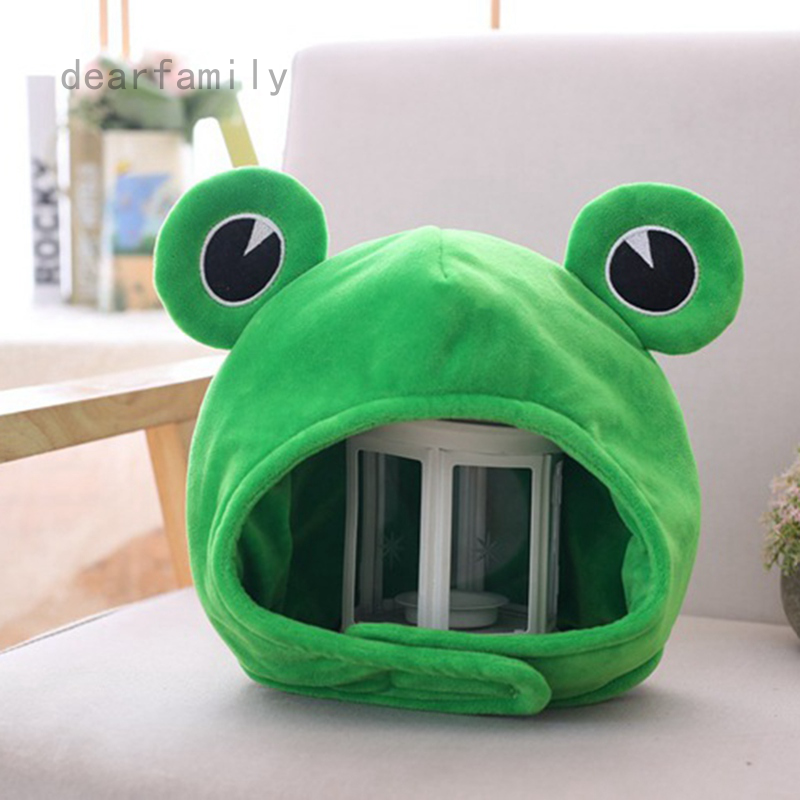 cute plush frog