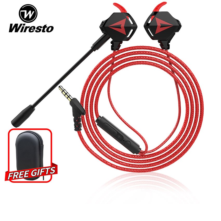 stereo earbuds with microphone