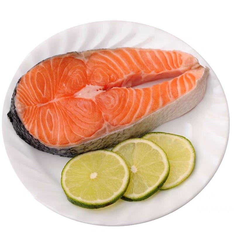 Premium Atlantic Frozen Salmon Fish 1KG 大西洋优质三文鱼1公斤