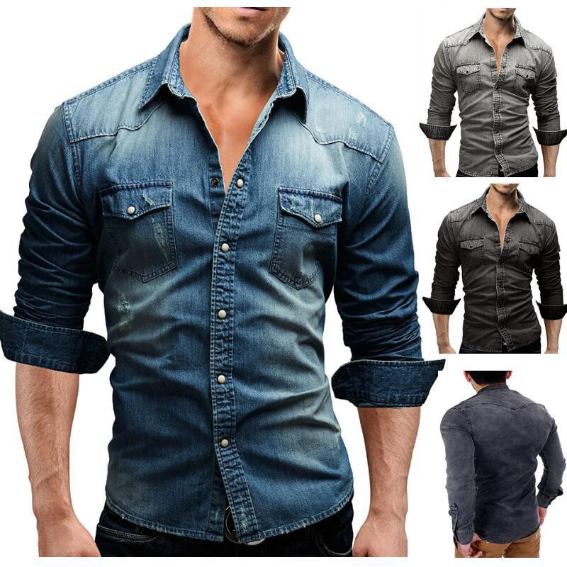 Denim Shirt Shirts Price And Deals Men S Wear Nov 2021 Shopee Singapore