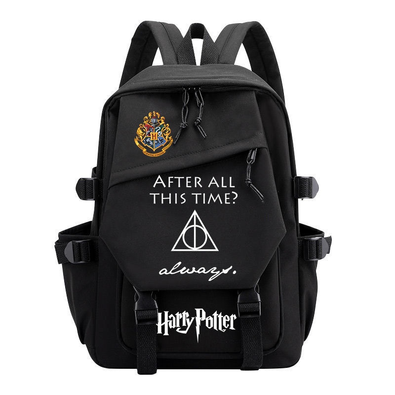 Harry Potter Around School Students Magic Backpack Men and Women Casual Double Shoulder Travel Backpack