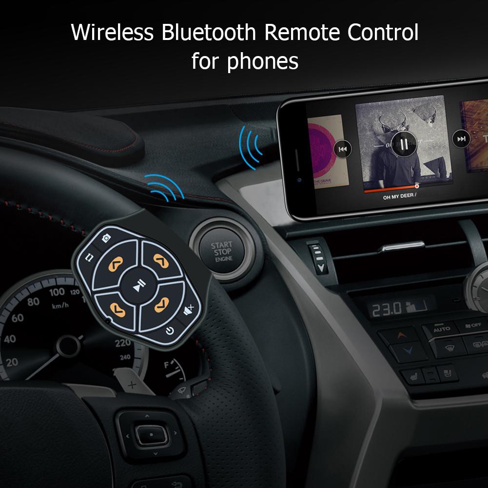 wireless steering wheel remote control