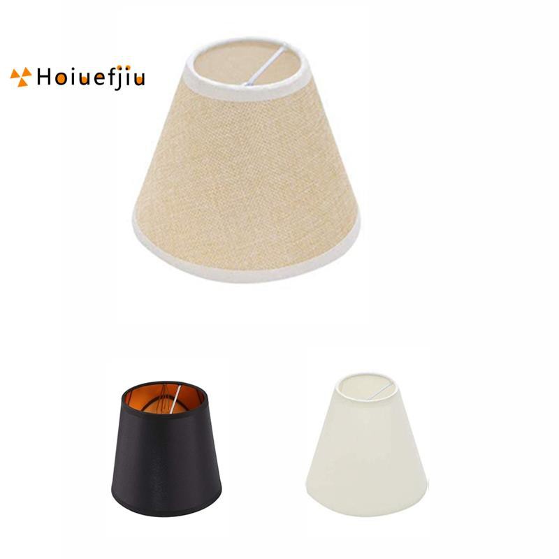 3pcs Lamp Shade Linen Fabric Cover, How To Put A Ceiling Lamp Shade On