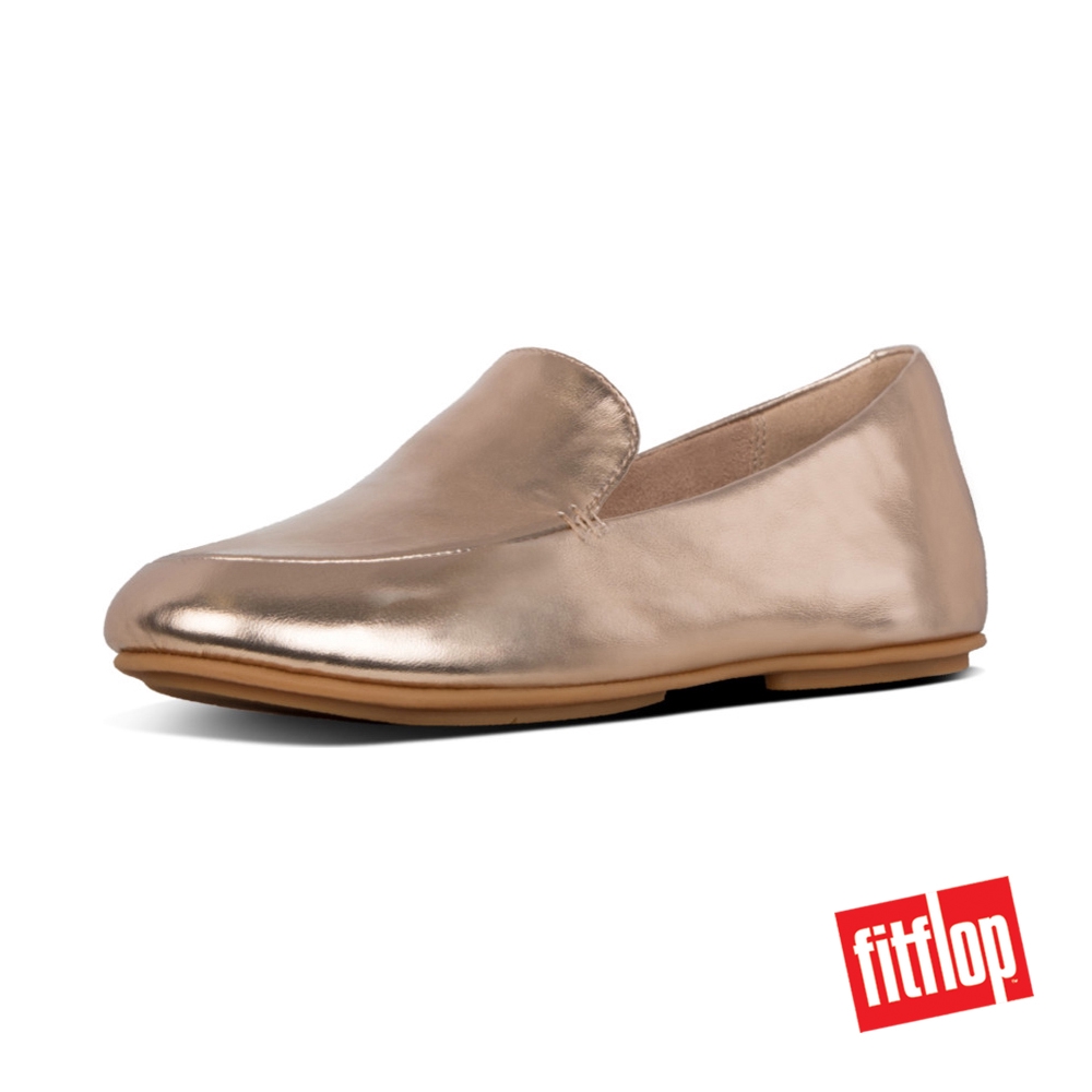 rose gold loafers womens