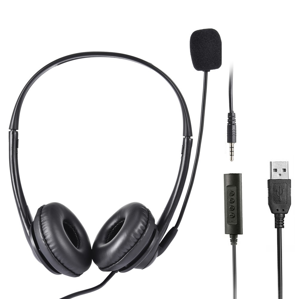 comfortable headset with mic for work