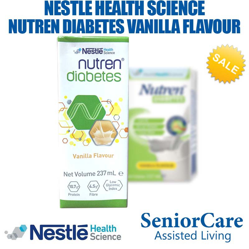 Nestle Nutren Diabetes Liquid Meal Replacement For Diabetic Carton of