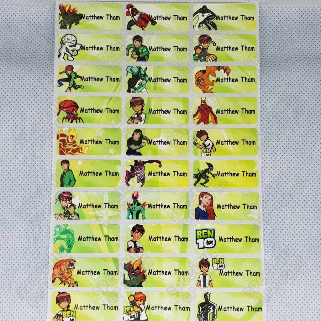ben 10 all characters with names