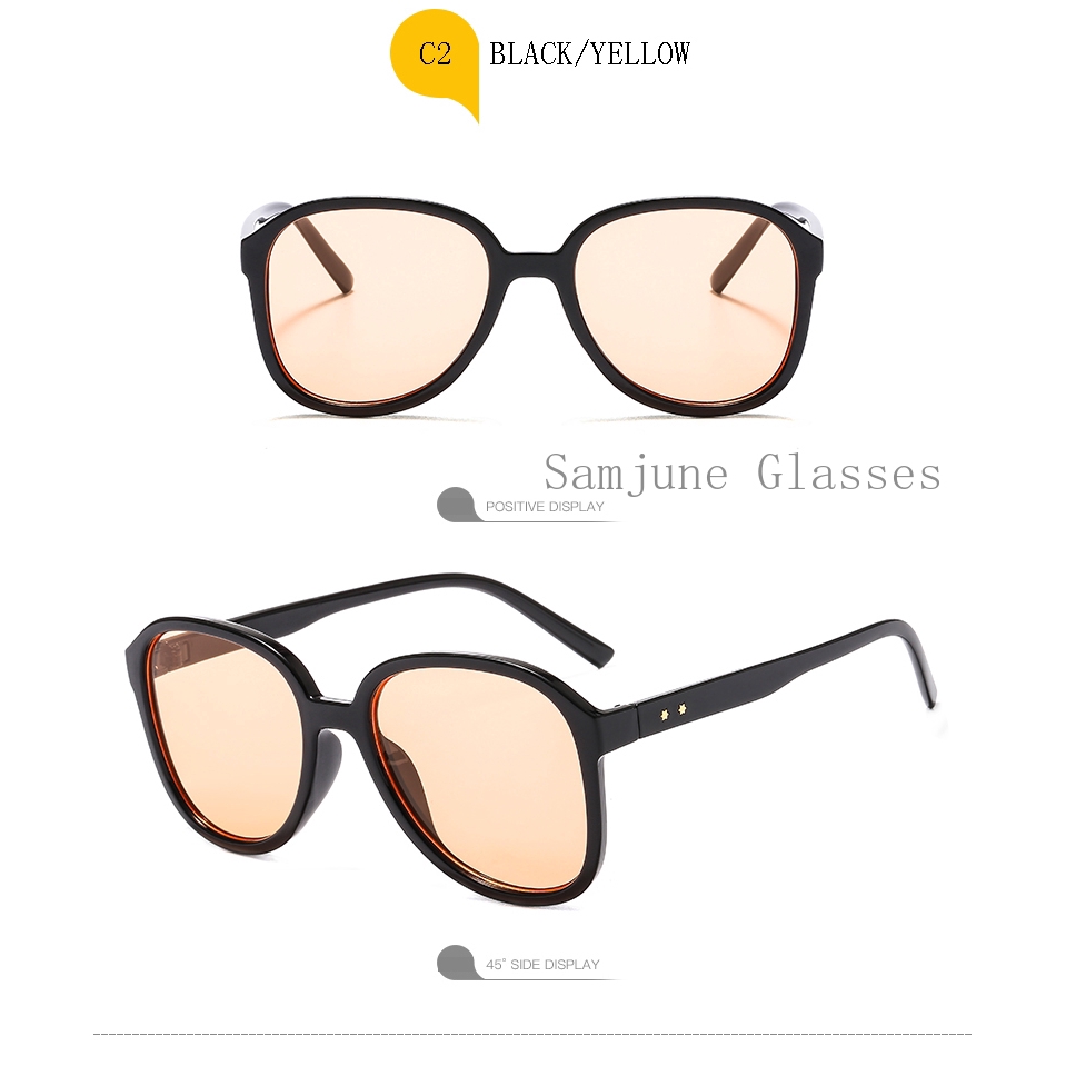 New Oval Women Sunglasses Vintage 2019 Transparent Sexy Square Sun Glasses for Ladies UV400