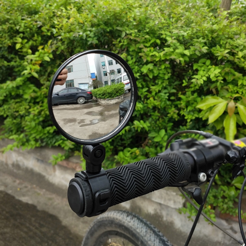 Details about / Bicycle Cycling Handlebar Rearview Mirror Rotating Bike Rear View Safety Useful