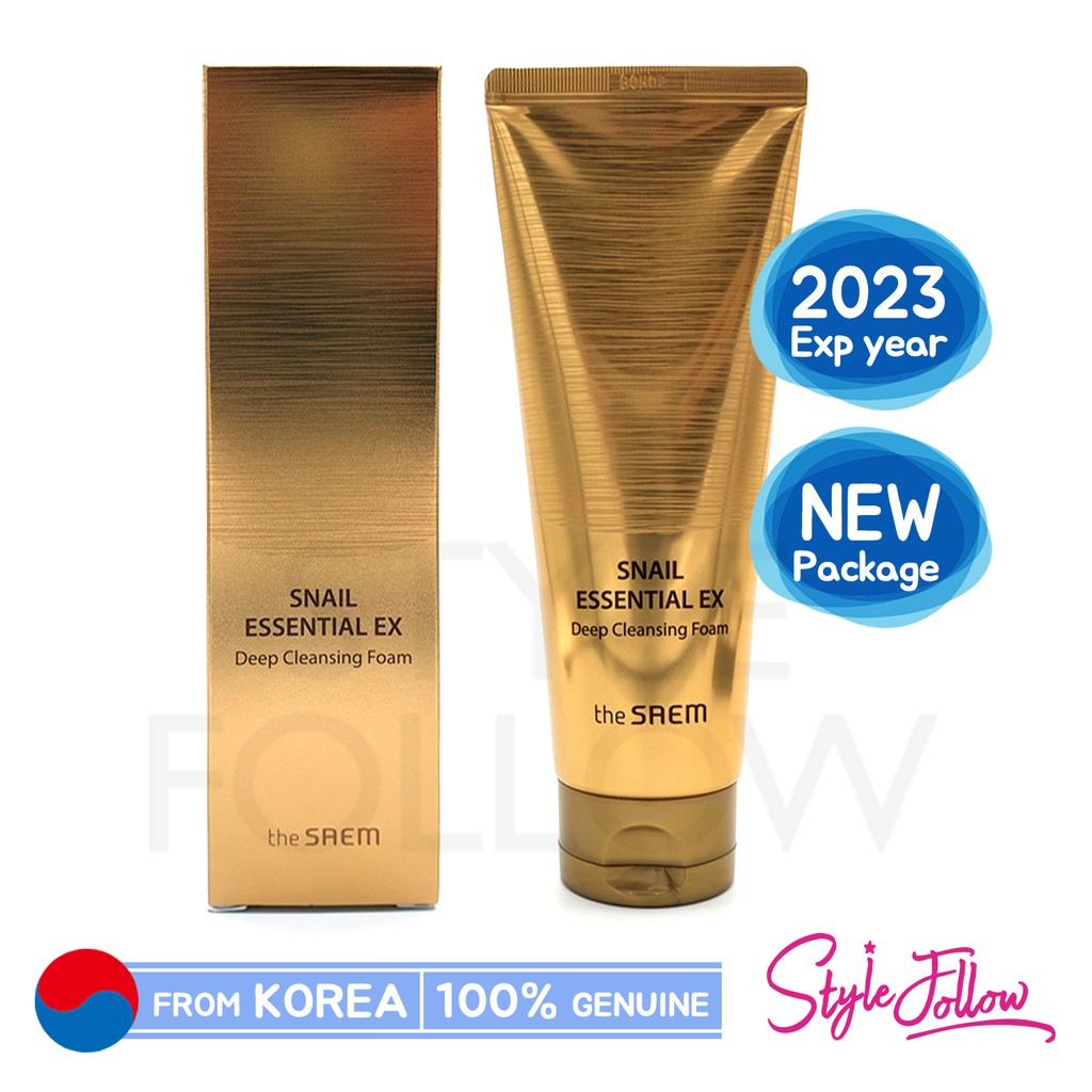 the saem deep cleansing foam