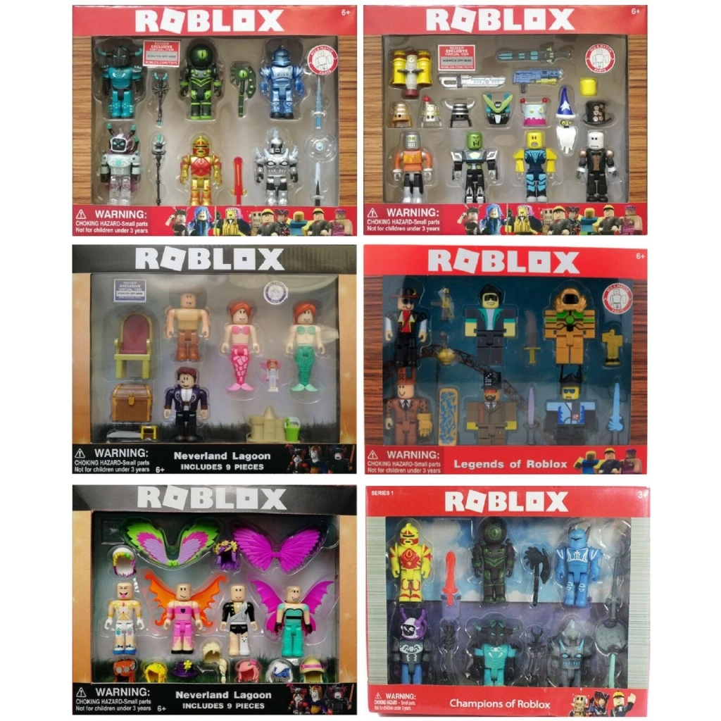 Roblox Game Figma Oyuncak Champion Robot Mermaid Playset Action Figures Toys Shopee Singapore - where to buy roblox toys in singapore