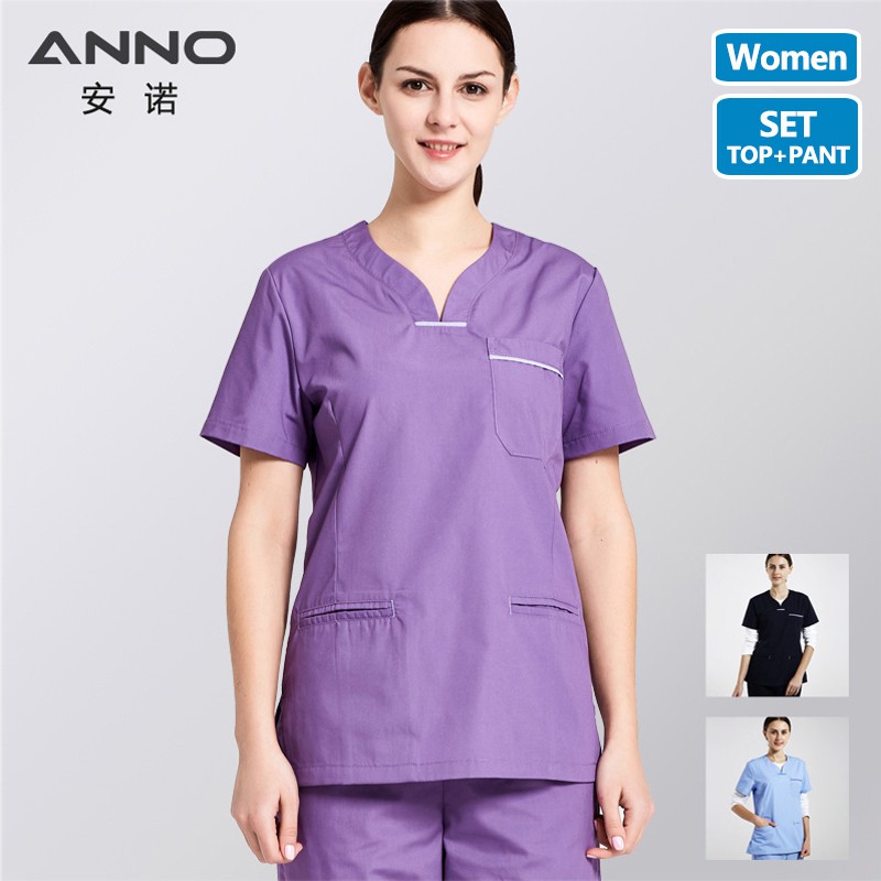 ANNO Summer Nurse uniform Medical Form Scrub Suit Health ...