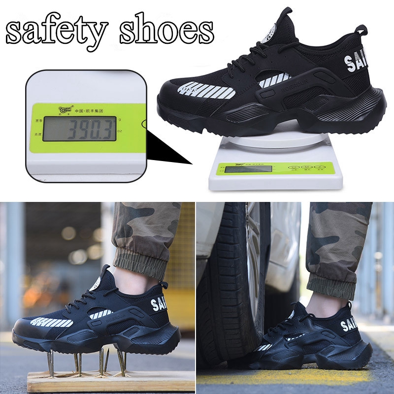 lightweight breathable steel toe boots