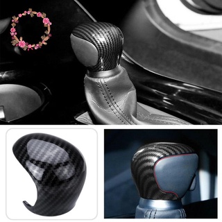 for Toyota CHR C-HR 16-19 Carbon Fiber Shift Knobs Shift Lever Gear Shift Decorate Cover Trim