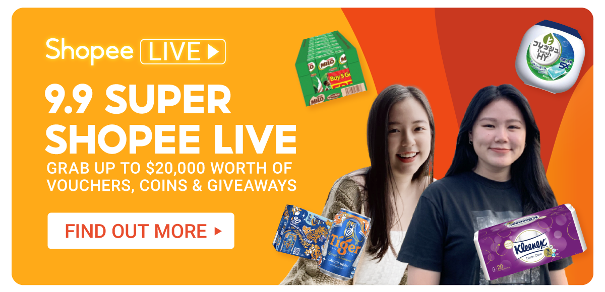 9.9 Super Shopping Day 2022 | $50 Upsized Cashback | Shopee Singapore