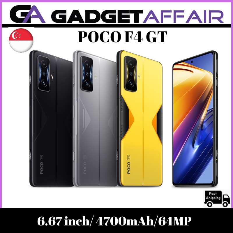 CNY SALES - POCO F4 GT 5G 256gb | Official Global Version (Local Set)