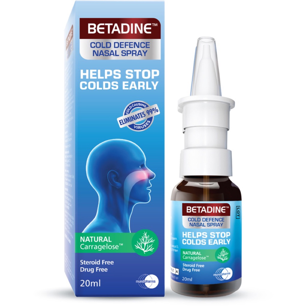 Betadine Cold Defence Nasal Spray (Adult/Kids) | Shopee ...