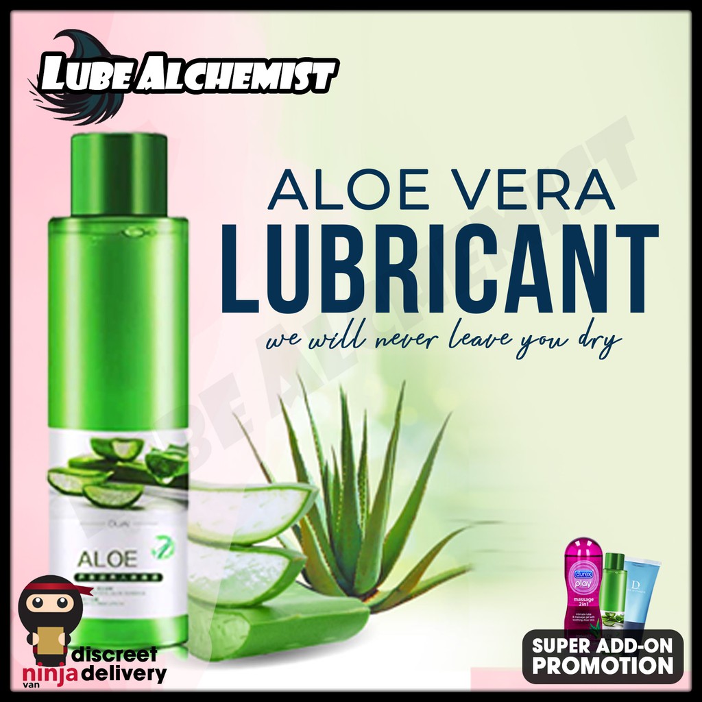 Lubealchemist™ Aloe Vera Water Based Lubricant 120ml Safe For Condom Shopee Singapore 8572