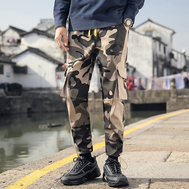 camo cargo pants fashion