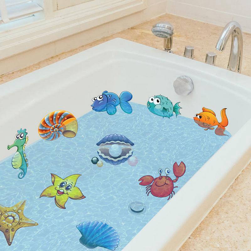 slip resistant tub decals