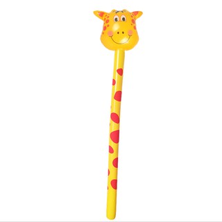 Phoneacc 1Pc Giraffe Frog Animal Inflatable Air Stick Blow Bar Party Kids Cheer up Props #6
