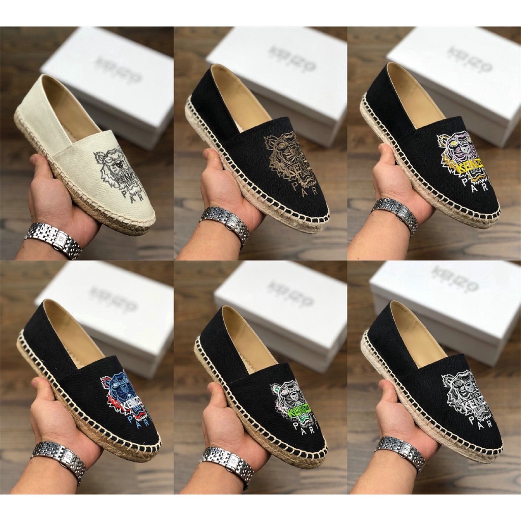 kenzo canvas shoes