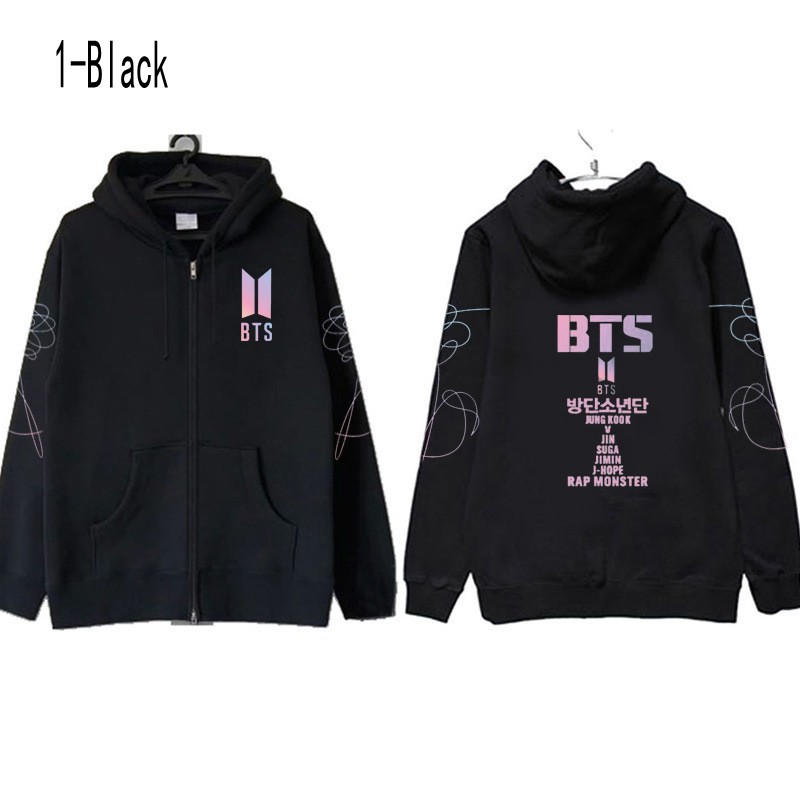 bts black hoodie love yourself