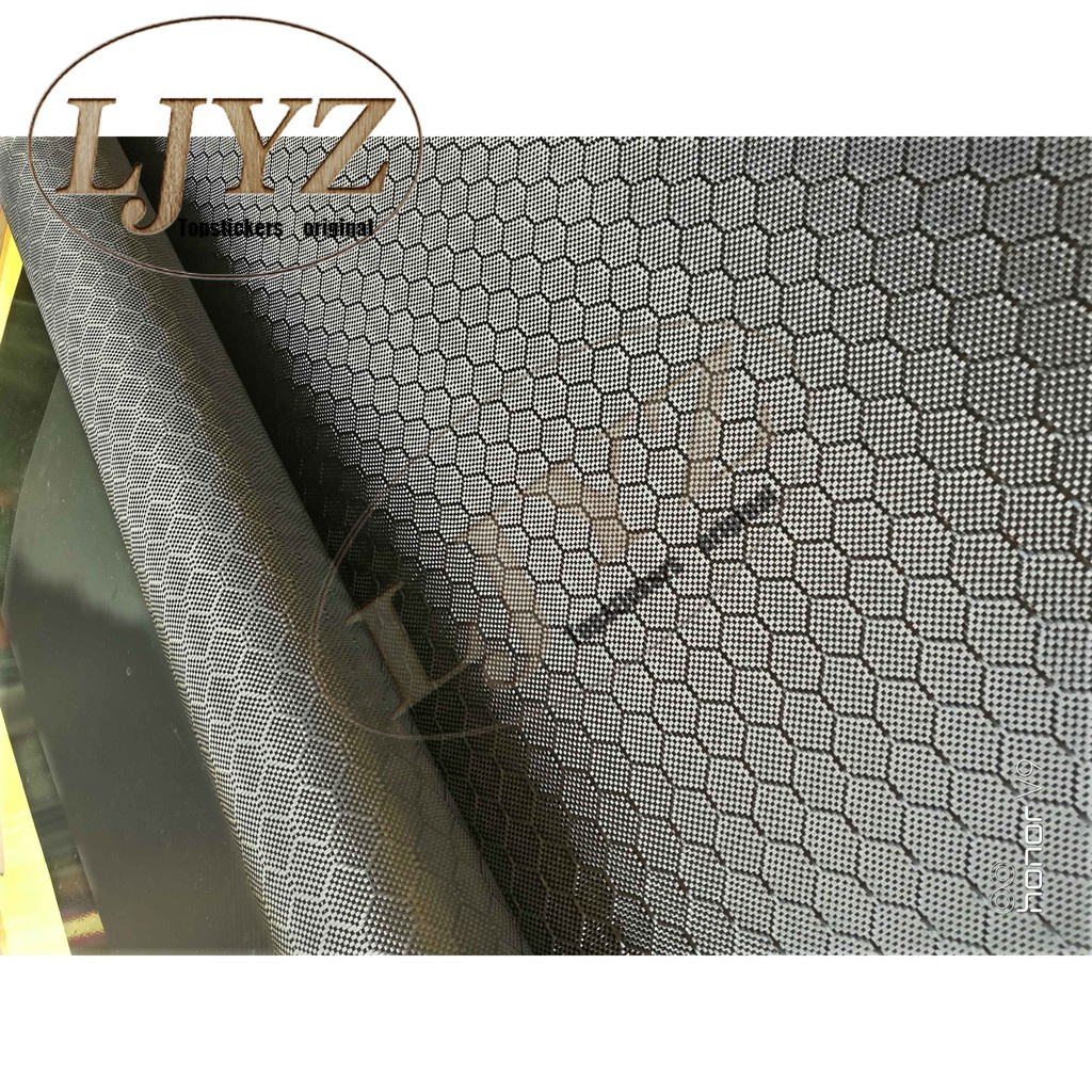 2021 New Model Ready Stock Tiktok Hot Style3k 240gsm 2x2 Football Honeycomb Carbon Fiber Cloth 82cm Width Carbon Fabr Shopee Singapore
