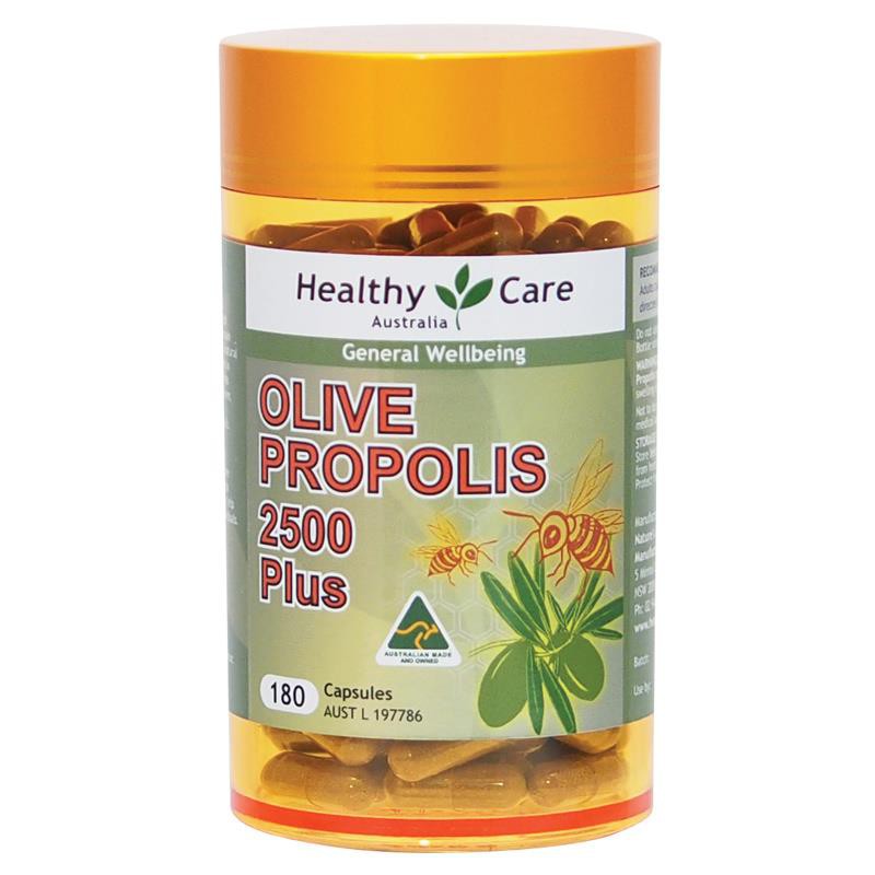 Healthy Care Olive Propolis 2500 Plus 180 Capsules Blood pressure