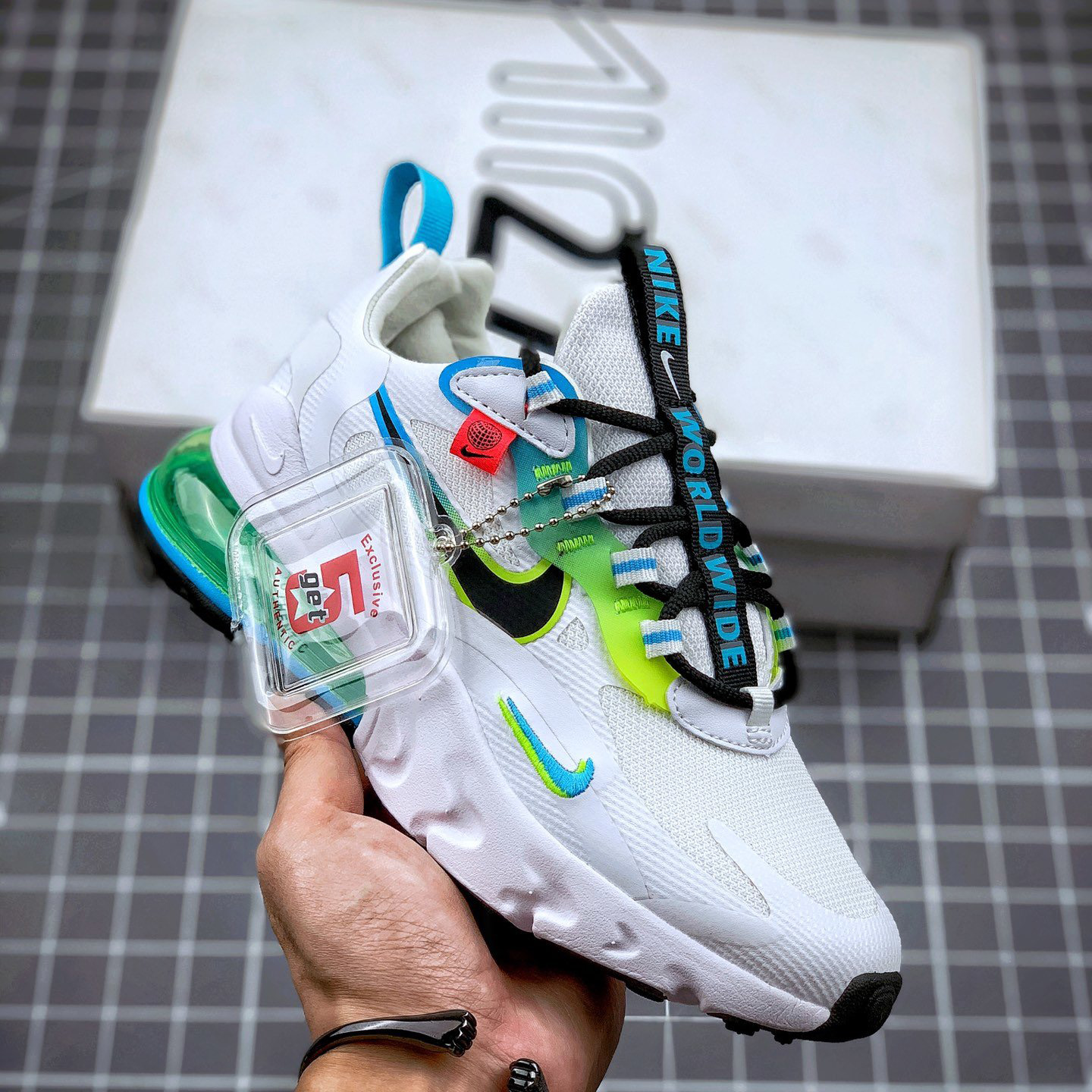 NIKE Air Max 270; fax men casual shoes 