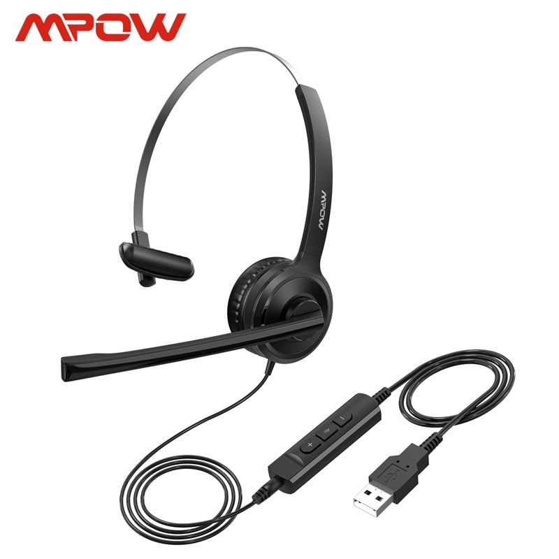 headphones with flexible mic
