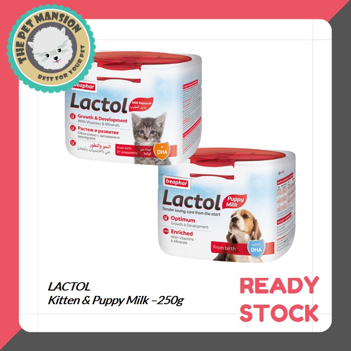 beaphar lactol kitten milk powder