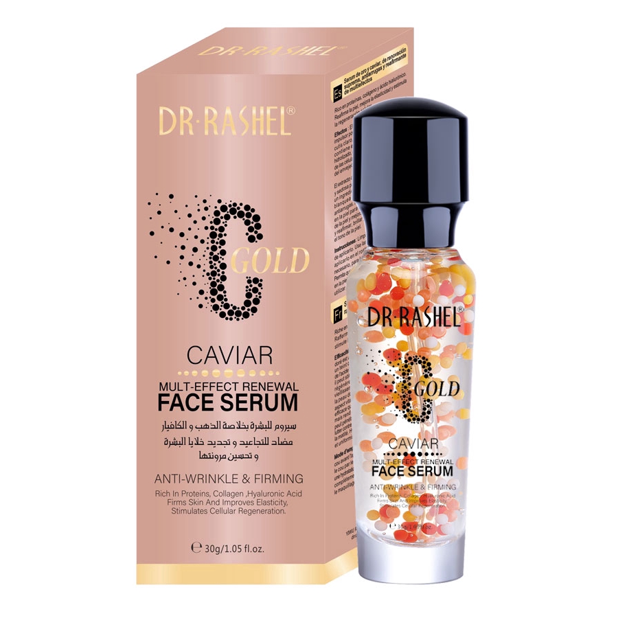 Dr Rashel Gold Caviar Anti Wrinkle Firming Mult Effect Renewal Serum 30ml Shopee Singapore