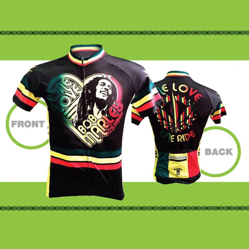 bob marley cycling jersey