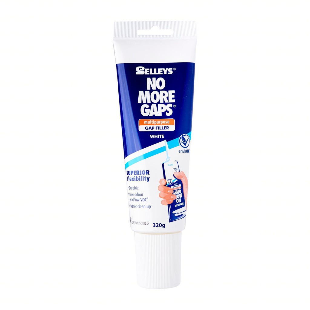 Selleys No More Gaps Multipurpose White 320g | Shopee Singapore